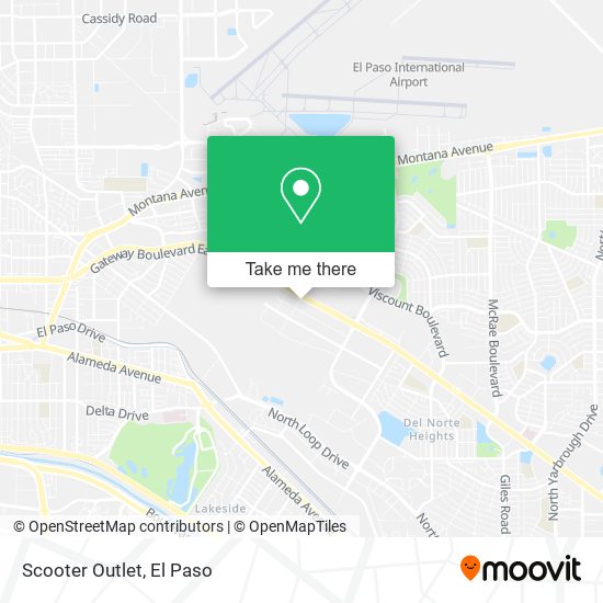 Scooter Outlet map