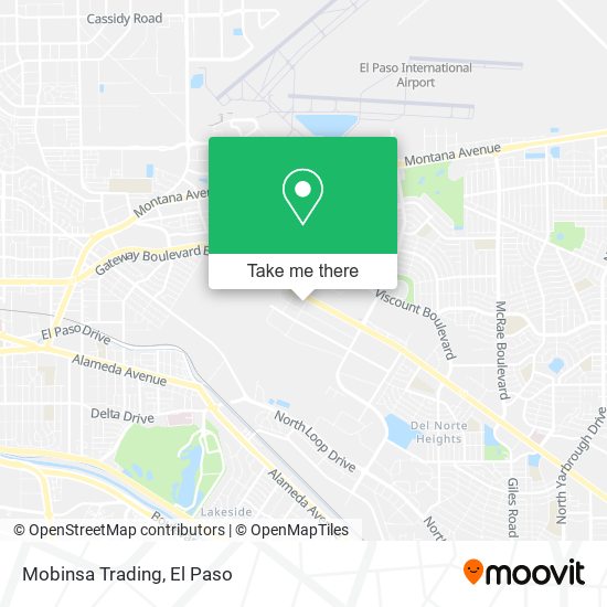 Mobinsa Trading map