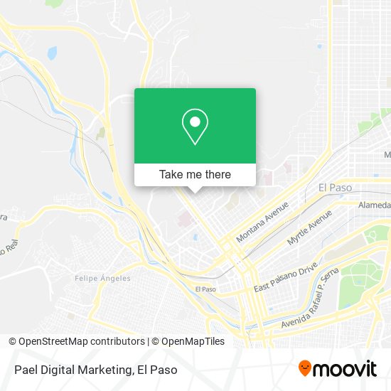 Pael Digital Marketing map