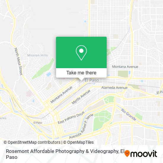 Rosemont Affordable Photography & Videography map