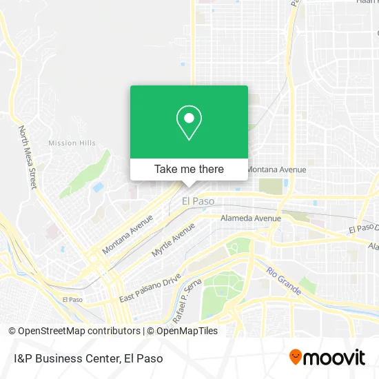 Mapa de I&P Business Center