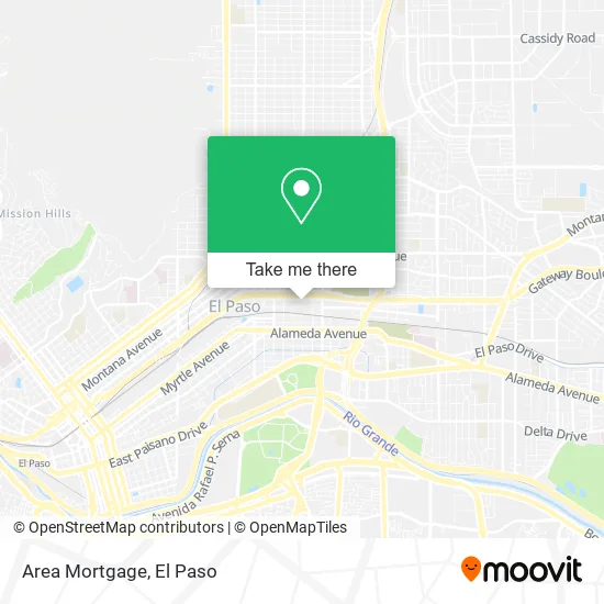 Area Mortgage map