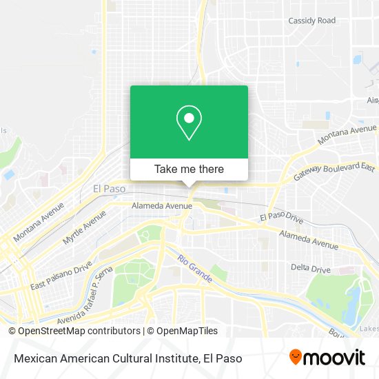 Mapa de Mexican American Cultural Institute