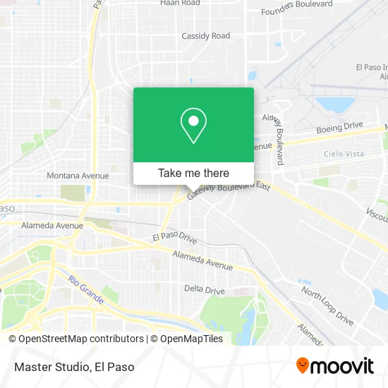 Mapa de Master Studio