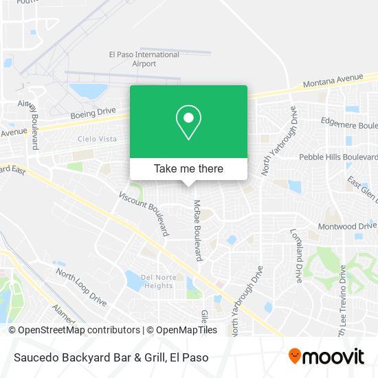 Saucedo Backyard Bar & Grill map