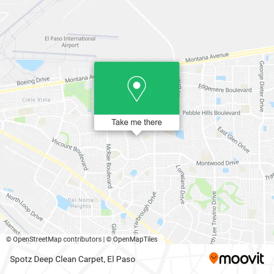 Spotz Deep Clean Carpet map
