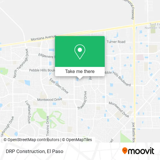 DRP Construction map