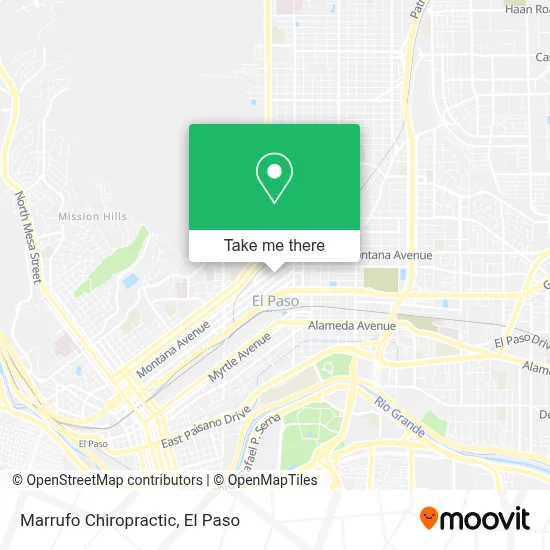 Marrufo Chiropractic map