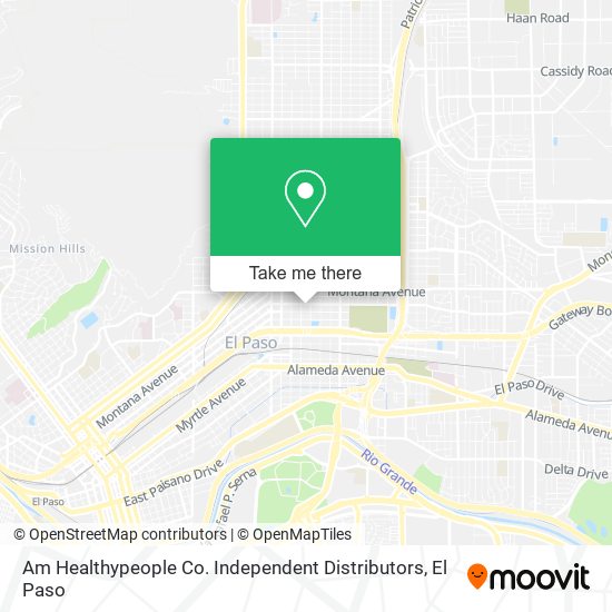 Mapa de Am Healthypeople Co. Independent Distributors