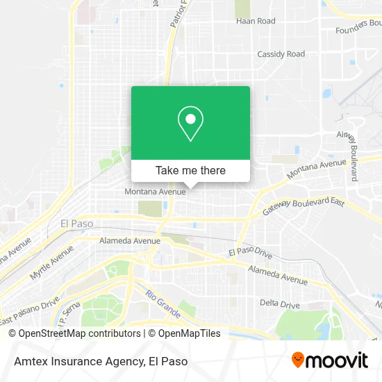 Amtex Insurance Agency map