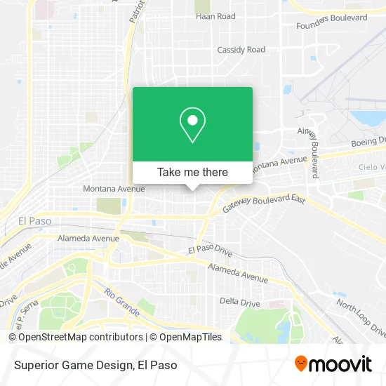 Mapa de Superior Game Design