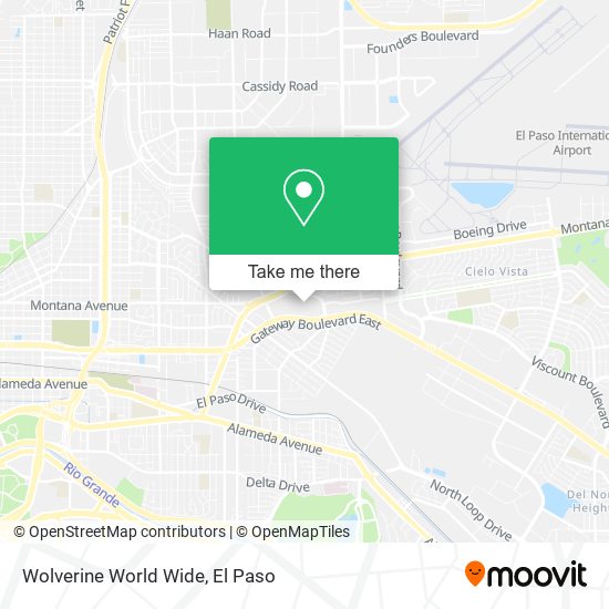 Mapa de Wolverine World Wide