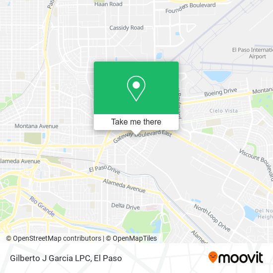 Mapa de Gilberto J Garcia LPC