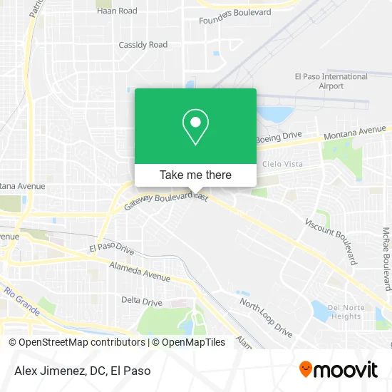 Alex Jimenez, DC map
