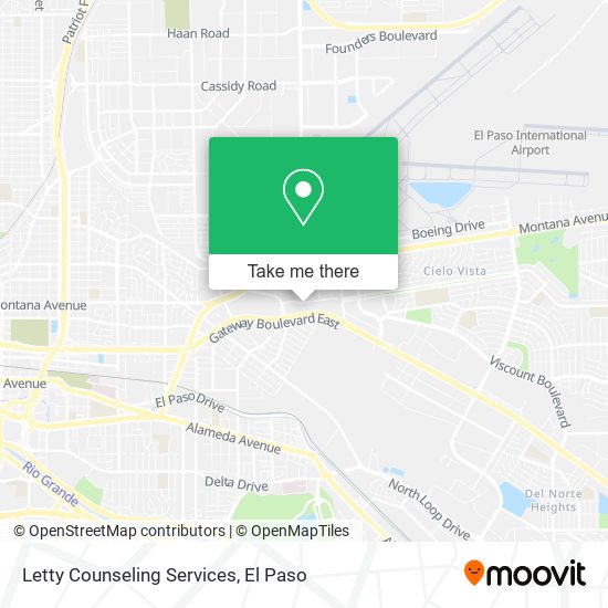 Mapa de Letty Counseling Services