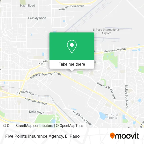 Five Points Insurance Agency map
