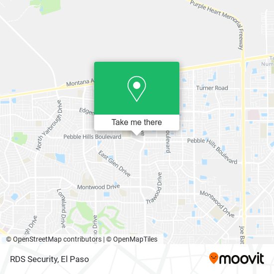 RDS Security map