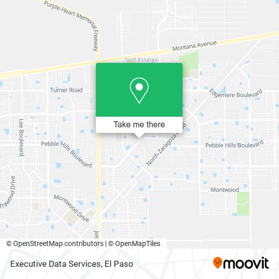 Executive Data Services map