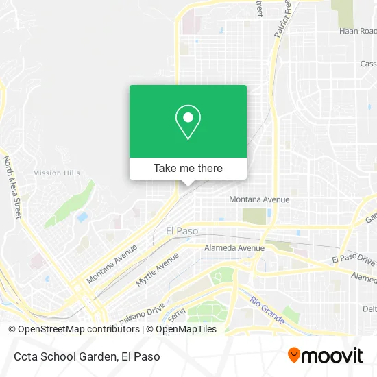 Ccta School Garden map
