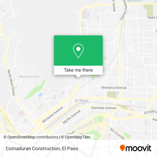 Comaduran Construction map