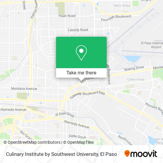 Mapa de Culinary Institute by Southwest University