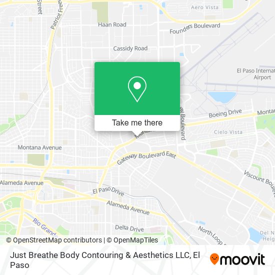 Just Breathe Body Contouring & Aesthetics LLC map