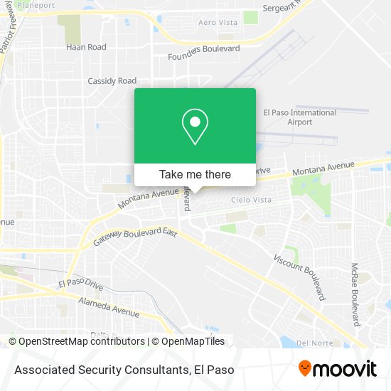 Associated Security Consultants map