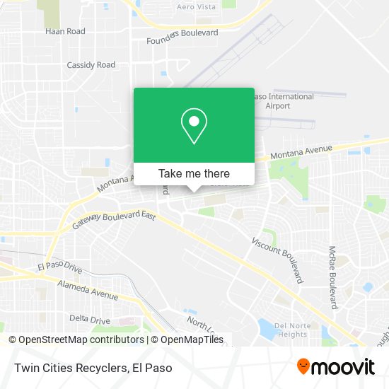 Twin Cities Recyclers map