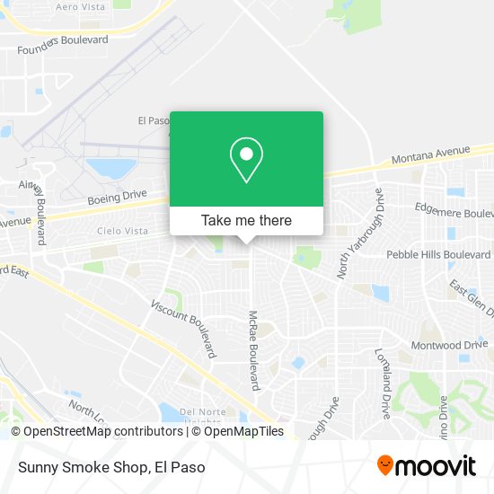 Sunny Smoke Shop map