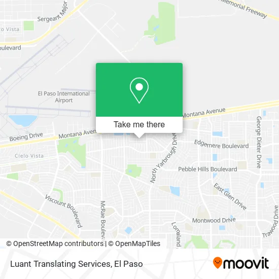 Luant Translating Services map