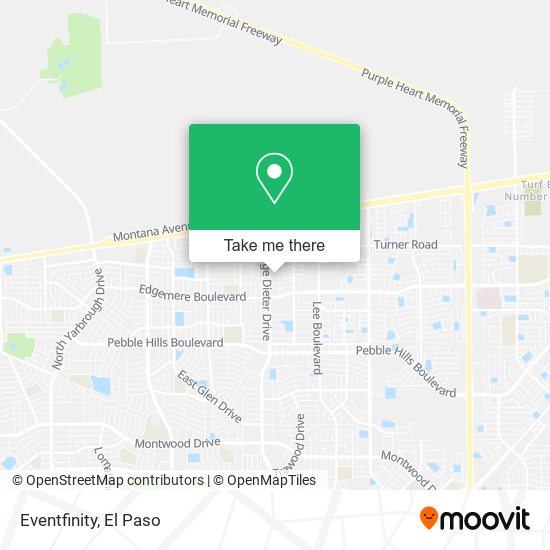 Eventfinity map