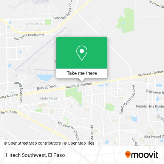 Mapa de Hitech Southwest