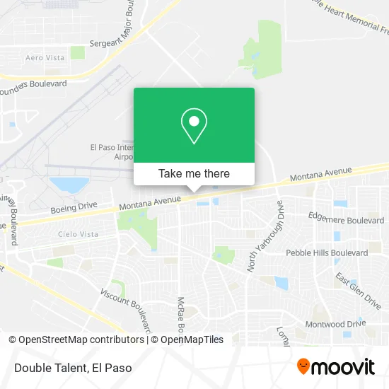 Mapa de Double Talent