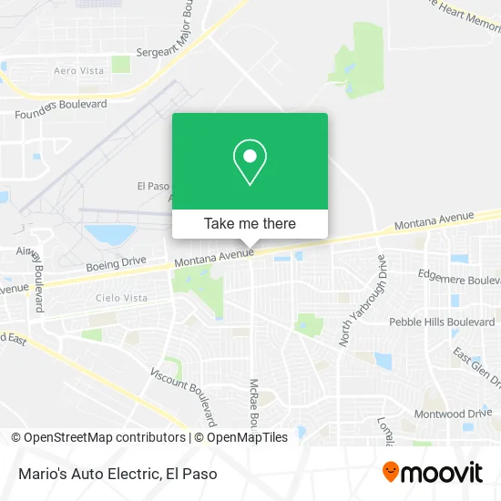 Mapa de Mario's Auto Electric