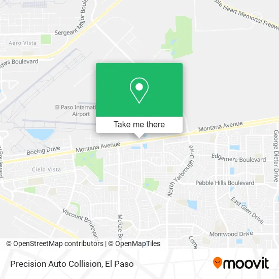 Precision Auto Collision map