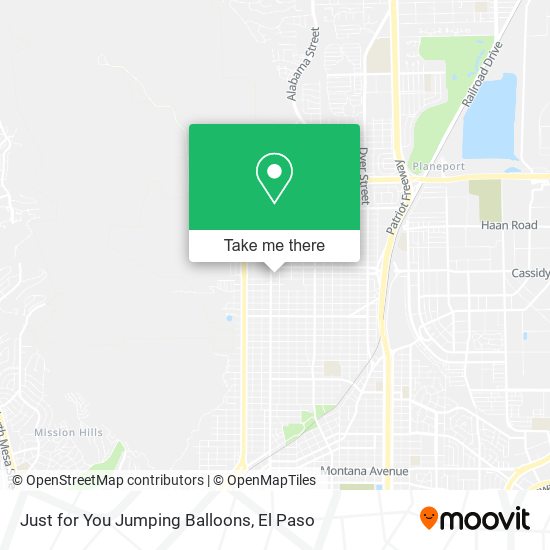 Just for You Jumping Balloons map