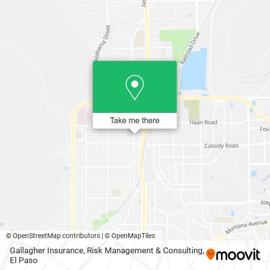 Mapa de Gallagher Insurance, Risk Management & Consulting