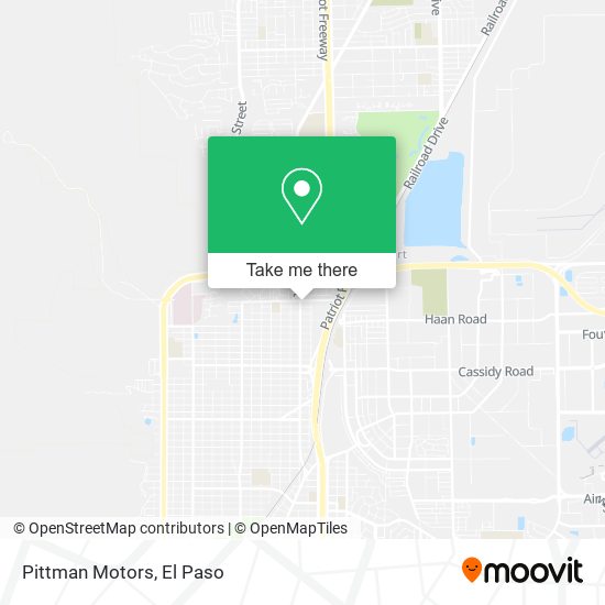 Pittman Motors map