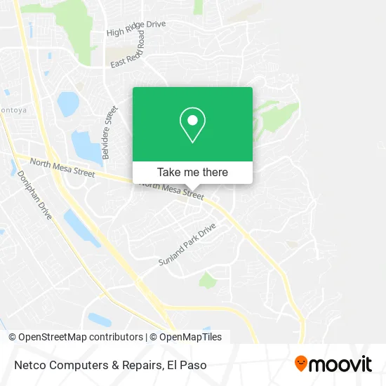 Netco Computers & Repairs map