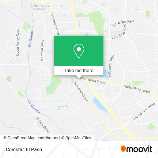 Coinstar map