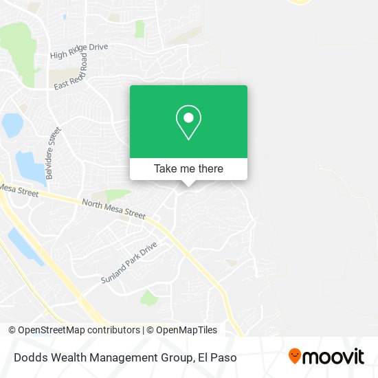 Mapa de Dodds Wealth Management Group