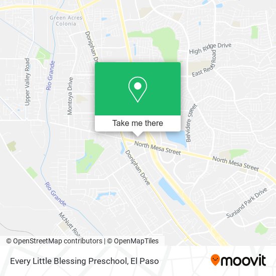 Every Little Blessing Preschool map