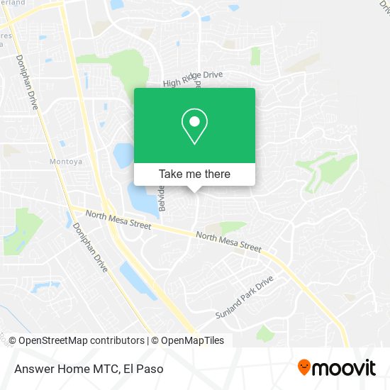 Answer Home MTC map