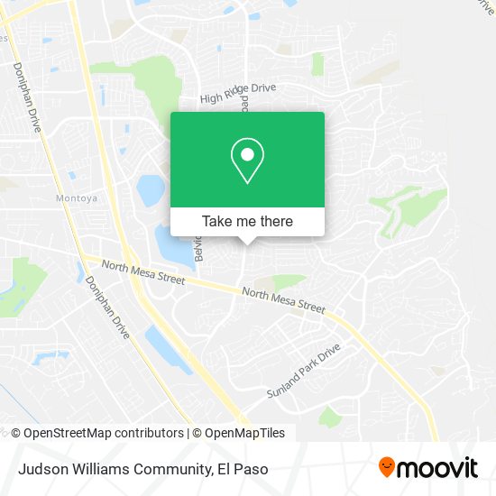 Judson Williams Community map