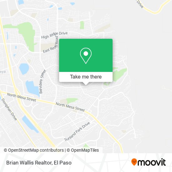 Brian Wallis Realtor map