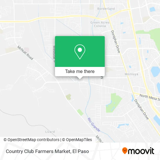 Country Club Farmers Market map