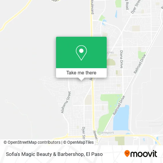 Mapa de Sofia's Magic Beauty & Barbershop