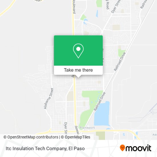 Itc Insulation Tech Company map