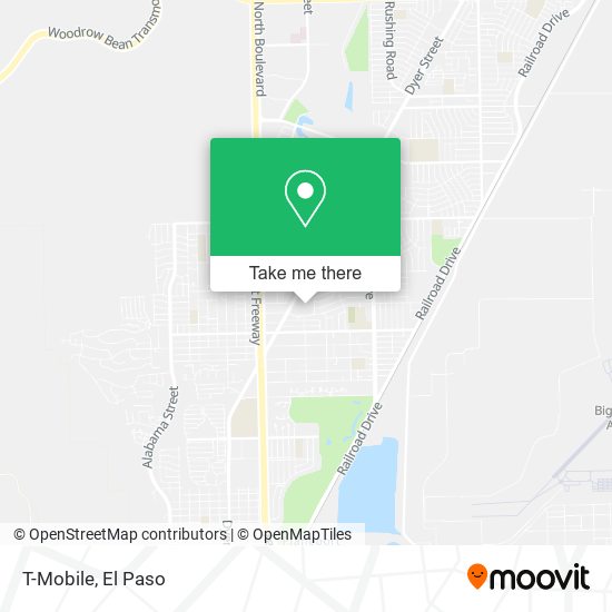 T-Mobile map