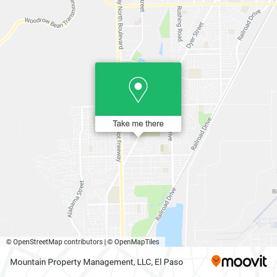 Mountain Property Management, LLC map